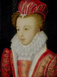 Marguerite de Valois (1553-1615) vers 1572